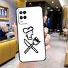Cooking Chef Case For Oppo A74 A54 A94 A78 A98 A18 A60 A80 A40 A38 A58 A96 A76 A16 A15 A17 A57 A77 A5 Pro