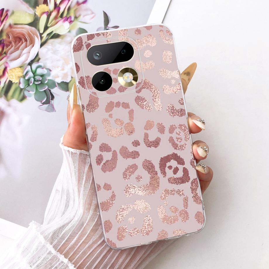 For Realme 16 Pro Pro+ Phone Case Soft Clear Silicone Cover Butterfly Dragon Cat Floral Painting Bumper RMX5121 RMX5131  Fundas