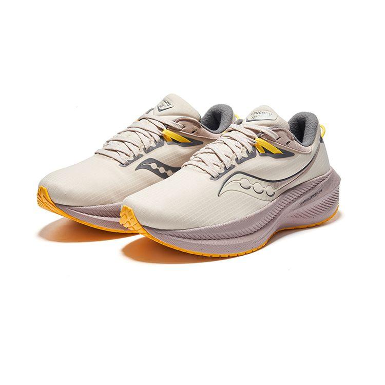 SAUCONY Triumph 21 Runshield Linen Women Sneakers Cream S10907-70