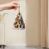 Подвеска в виде собачки на рождественскую елку, рождественское акриловое украшение, праздничный декор для дома
