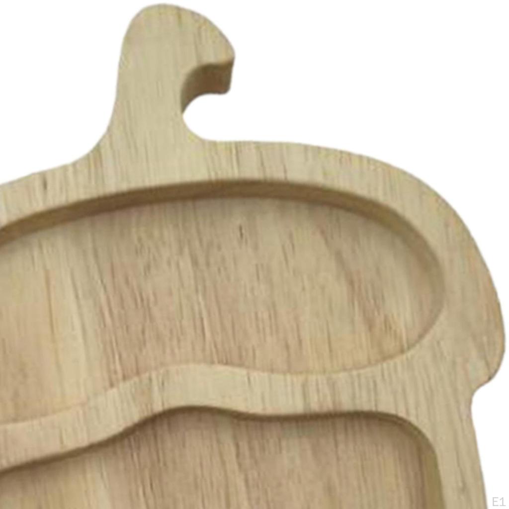 Деревянный поднос для закусок, миска с гайкой, универсальный настольный держатель для дисплея, контейнер для