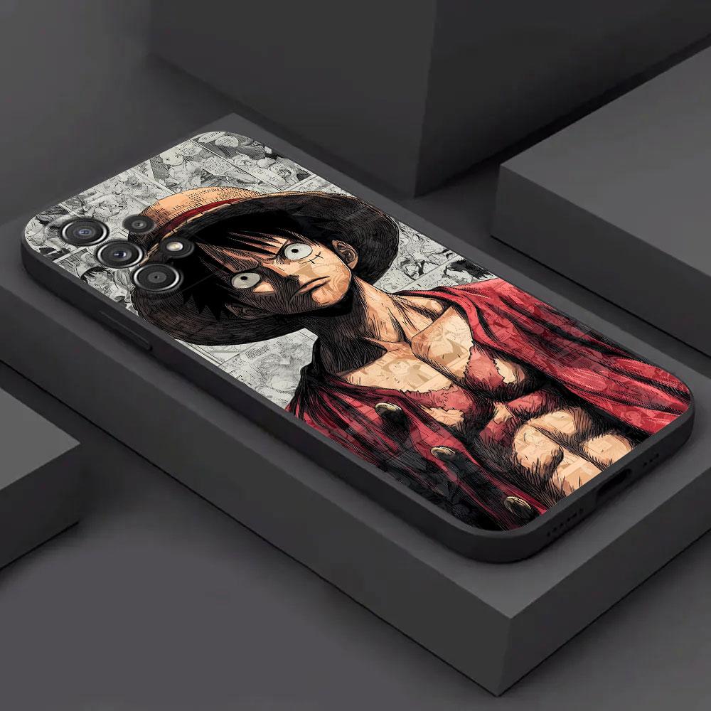 Ones Pieces Luffy Zoro Fashion Phone Cover For Samsung Galaxy A56 A57 5G A37 A55 A36 A26 A17 A07 A35 A34 A53 A54 A52 A73 72 Case