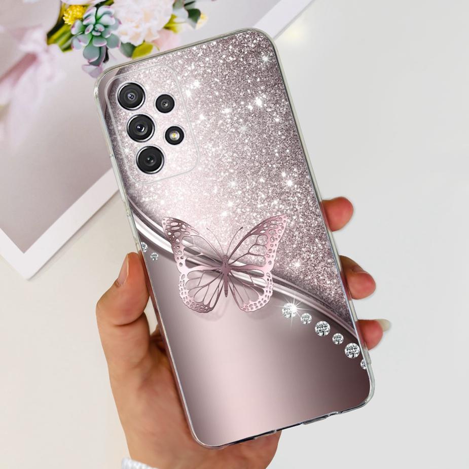 For Samsung Galaxy A32 4G Case Sm-A325F Soft Silicone Stylish Painted Cover Case For Samsung A32 A 32 5G A326B Back Cover Bumper