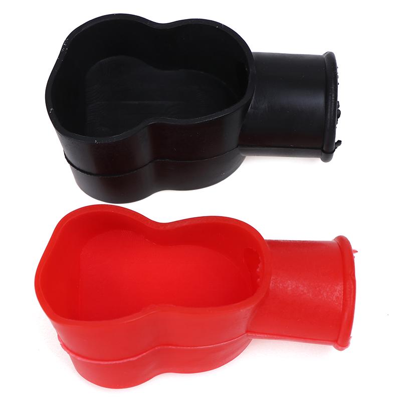 Универсальный колпачок клеммы аккумулятора автомобиля, защитные крышки для отрицательных и положительных клемм