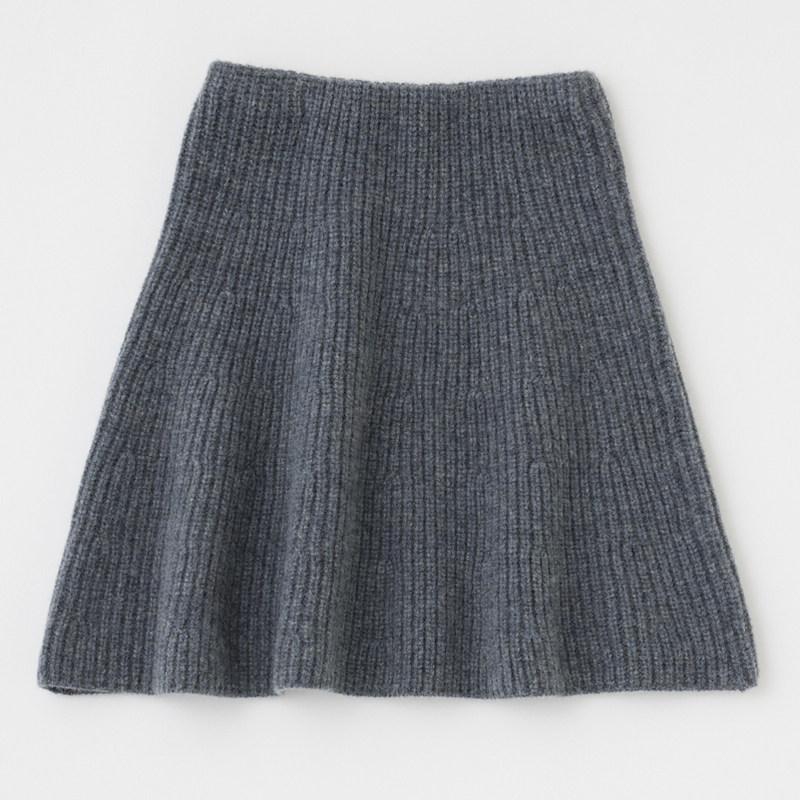 MOUS * Y Rich Family Qianjin Sensation Pure Short Plush Pure Wool Knitted Skirt for Women