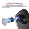 Rearview Mirror Driving Recorder, Dual Lens 4.19 Inch Car Monitoring, 1080P Front and Rear Dual Recording Recorder