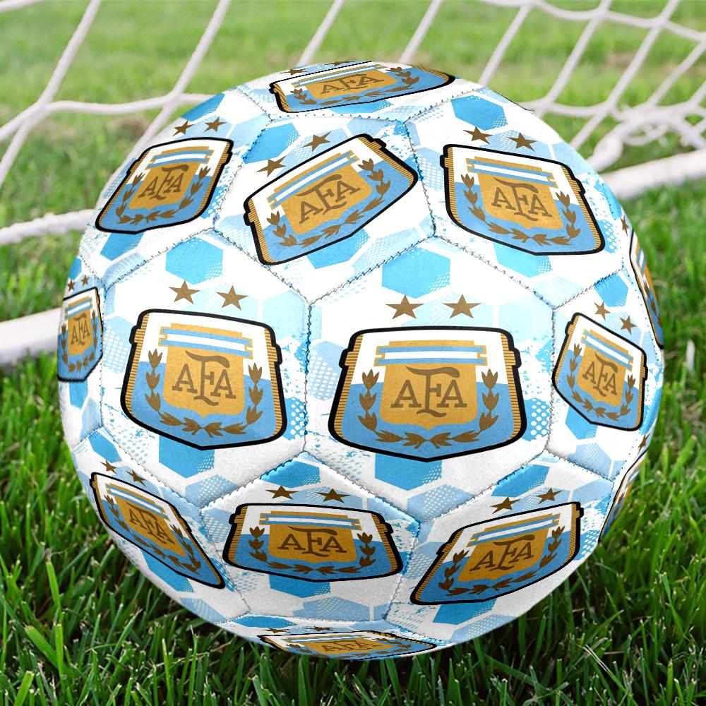 Argentina Football club Printed Size 5 Soccer Balls, High-Quality, Anti-Slip, Protective Football, A Unique Gift , Birthdays, Christmas Gifts