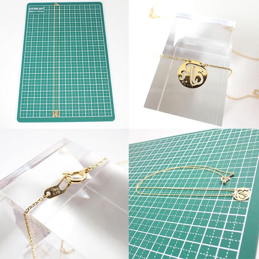 Pre-owned Star Jewelry K18 Diamond Initial R Necklace/Pendant/j66-5