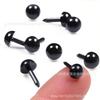 20pcs Doll Straight Eyes DIY Handmade Doll Eyes Wool Felt Poke Le Micro Hook Accessories Animal Doll Straight Rod