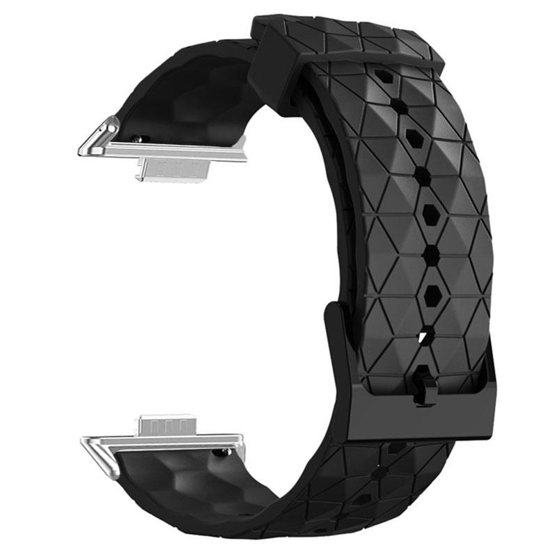 Силиконовый ремешок для Huawei Watch Fit 3 Дышащий браслет с футбольным узором для умных часов Huawei watch fit3 Аксессуары для браслетов