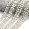 Hot Melt Adhesive Bottom Pearl Rhinestone Diamond Strip Diy Clothing Accessories Multi-Style Abs High-Brightness Pearl Decorative Sticker Diamond
