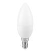 Retro Style Home Candle Shape E14 Socket Bulb LED Light Lamp AC 220V (Round Cold White)