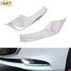 2Pcs/Set Chrome Front Fog Light Frame Cover Trim For   Mazda 3 Sedan