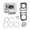 Cylinder Piston Gasket Kit High Performance 54mm Bore Top End Rebuild Kit for TTR125 TTR125E 125cc
