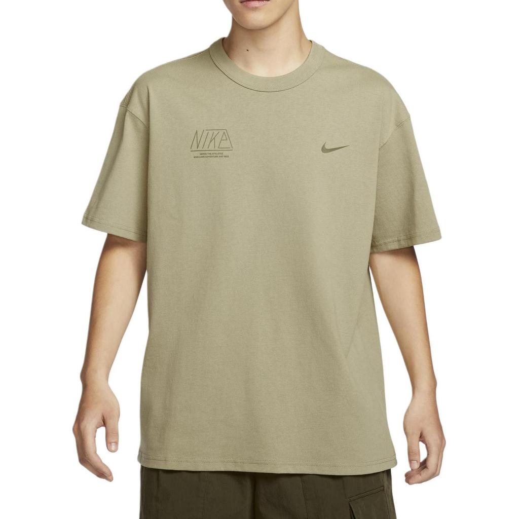 Nike Sportswear Essentials T Shirt Men's Olive Green HQ9151-276