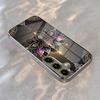 Чехол для телефона Samsung Galaxy S26 S25 S24 S23 Ultra Plus FE с узором Мандала Лотос, посеребренный, с крышкой из закаленного стекла
