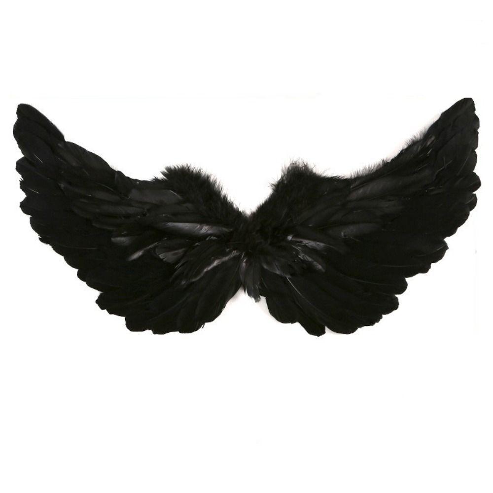 Sweet Demon Feather Wing Photo Props Halloween Cosplay Accessories Feather Wing  Cosplay Dress