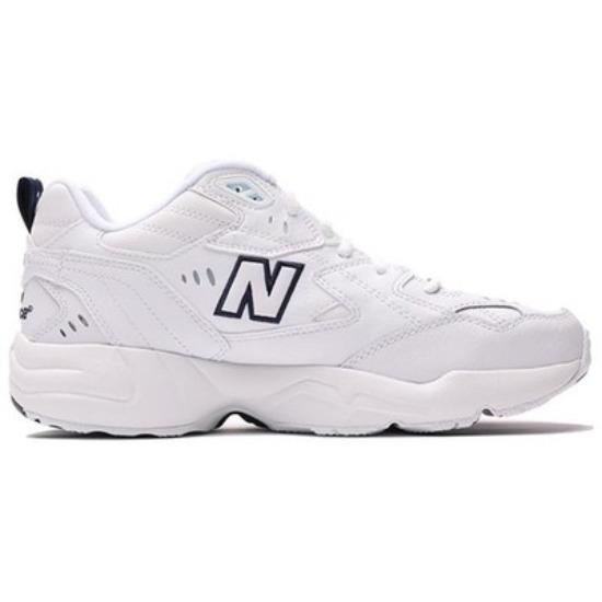 New Balance NB 608 Низкие повседневные кроссовки Женские Белые WX608WT