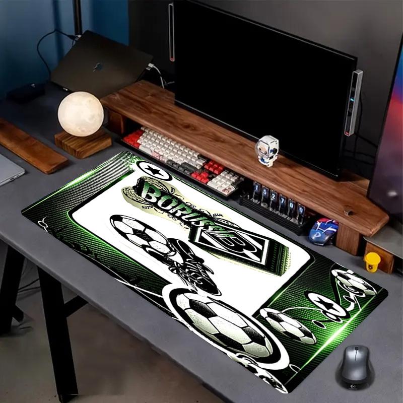 Borussia Monchengladbach Print Mouse Pad, Anti‑Slip Desktop keyboard Mat, for PC Laptop Gaming Working Daily Use, Cool Festival Surprise Gift