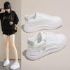 Fashion Female Casual Shoes White Thick Sole Women's Sneakers Comfortable Versatile Running Shoes Outdoor Tennis Skateboard Shoe
