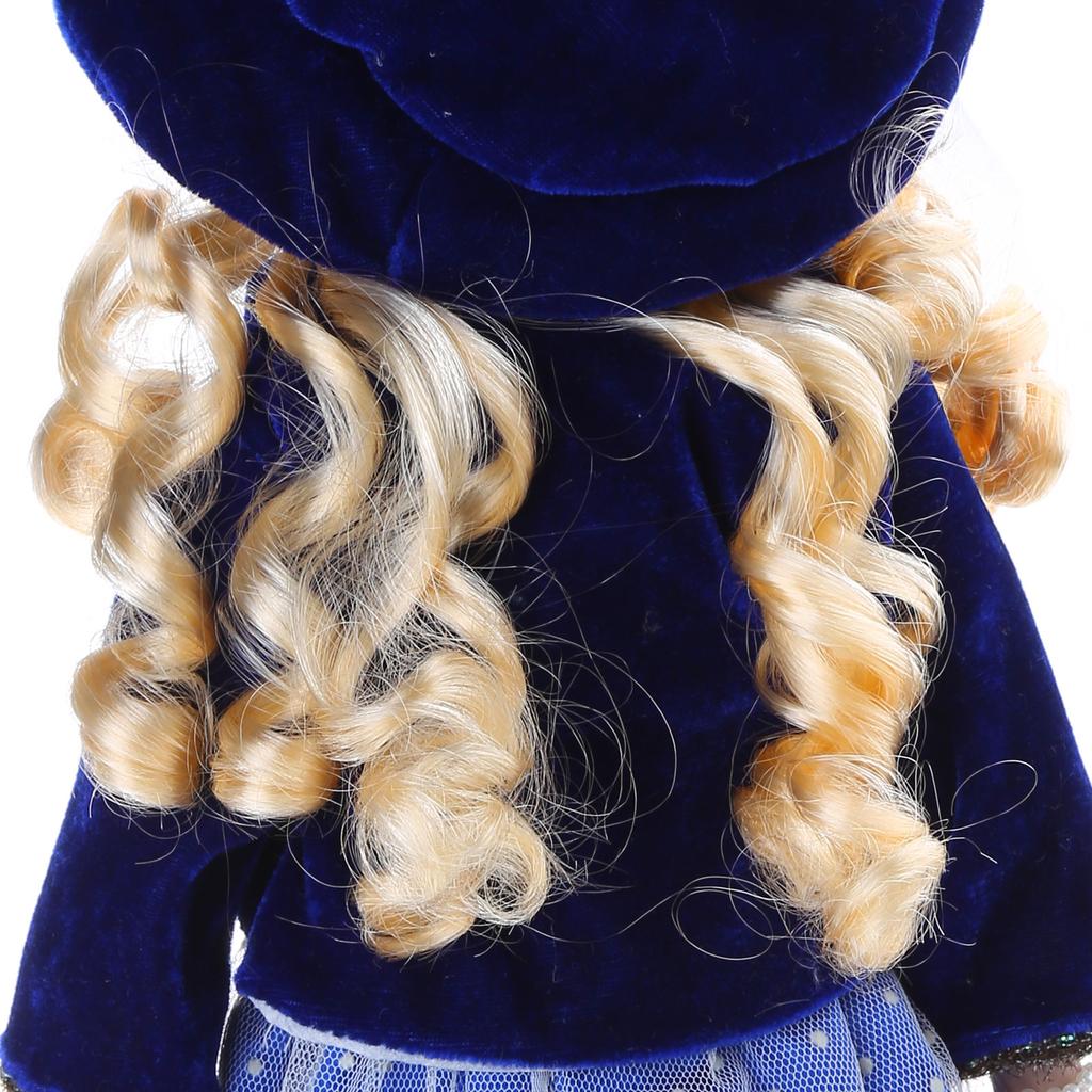 Элегантная викторианская фарфоровая кукла в американском сельском платье, домашняя выставочная кукла, центральное украшение, 40 см, кукла реборн