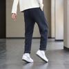Мужские повседневные брюки прямого кроя с высокой посадкой