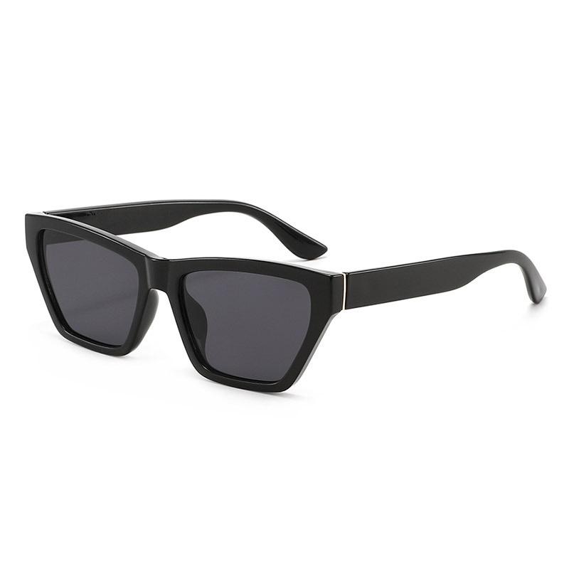 New Retro Gradient Cat Eye Women Sunglasses Brand Contrast Leopard Print Frame Design Men Trendy Casual Glasses Uv400