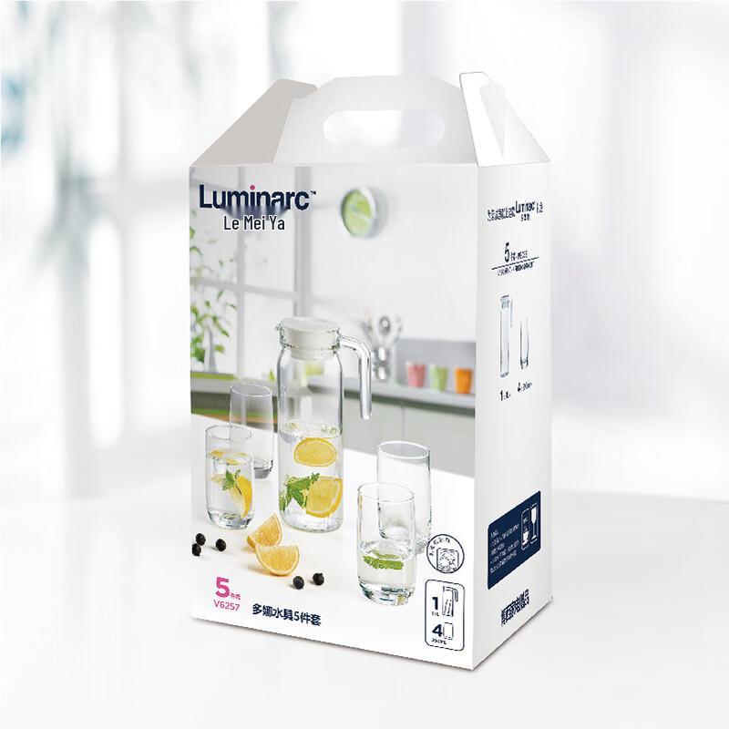 Luminarc Donna 5-Piece Glass Water Set