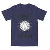 Dnd D20 Dice Don't Worry I Have A Plan Men Women T Shirts Dungeon Dragon DM Game Apparel  Tees T-Shirts  Summer Clothes