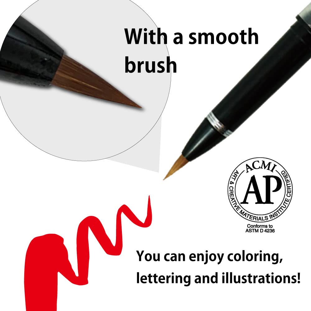 Контейнер для ручек Kuretake пустой картридж для ручек-кистей тип ECF160-602