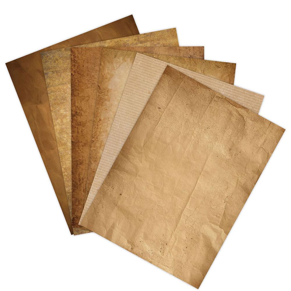 For Fun 48 Sheets Vintage Scrapbook Material Paper DIY Junk Journal Collage Photo Album Retro Background Paper A4 Printing Paper