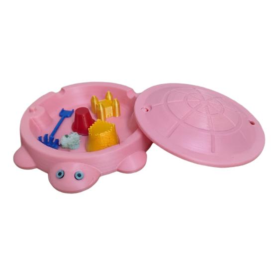 Mini Turtle Sandbox with Tools Fidget Desk Toy for Stress Relief Mini Zen Garden Sandbox Desktop Accessories for Home