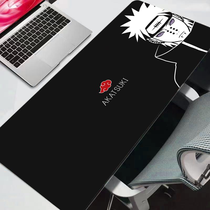 Коврик для мыши Naruto Большой XXL Скоростной Мини-ПК Компьютерная Клавиатура Настольный Коврик Игровые Аксессуары Коврик для мыши Прочный