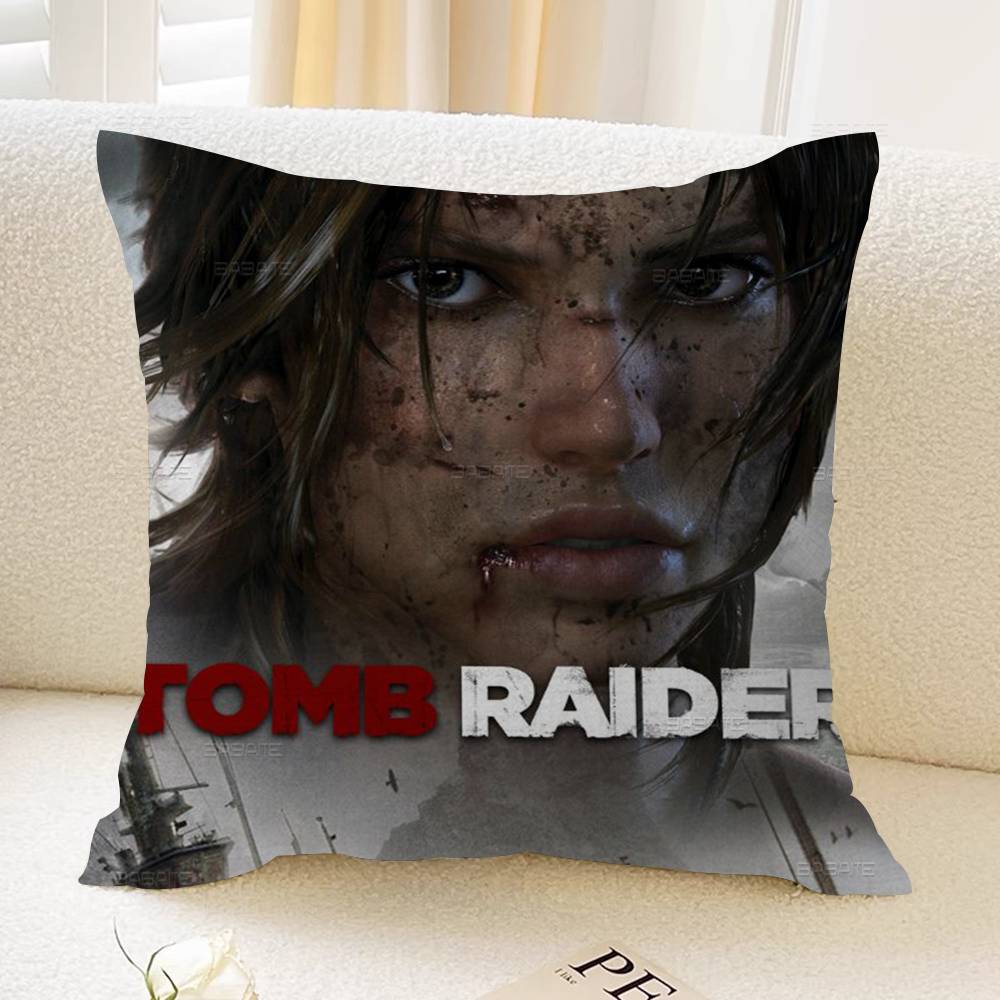 Подушка для игры T-Tomb R-Raider Подарок Декор для дома и офиса Подушка для спальни Дивана Автомобильная Подушка Чехол для подушки