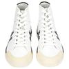 CELINE Cow Leather High top Skateboard Shoes Men's White 356273994C.01OK