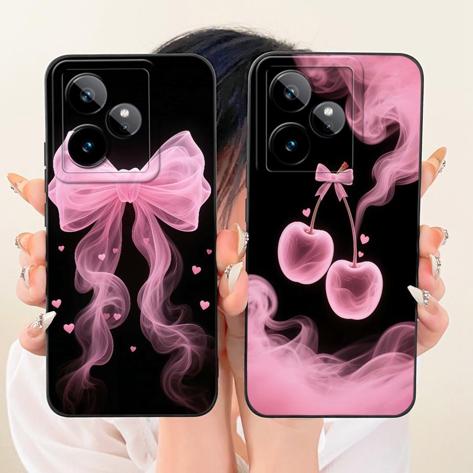 Чехол для Realme GT 7 GT7 T 5G RMX5061 Роскошные Цветы Конфетная Раскраска Мягкий ТПУ Чехол для Телефона Для Realme GT 7 Pro GT 7T 5G Fundas