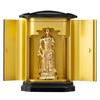 Buddha Statue Kannon Bodhisattva Gold with PC Zushi Shingon Rinzai Takaoka Copperware pcZ Eleven-faced (pure Plated) _ "Tendai Sect, Sect, Sect"