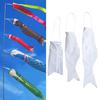 Пустой карповый флаг в форме рыбы, подвесное украшение, настенное украшение, флаг для ресторана, заднего двора, уличных мероприятий
