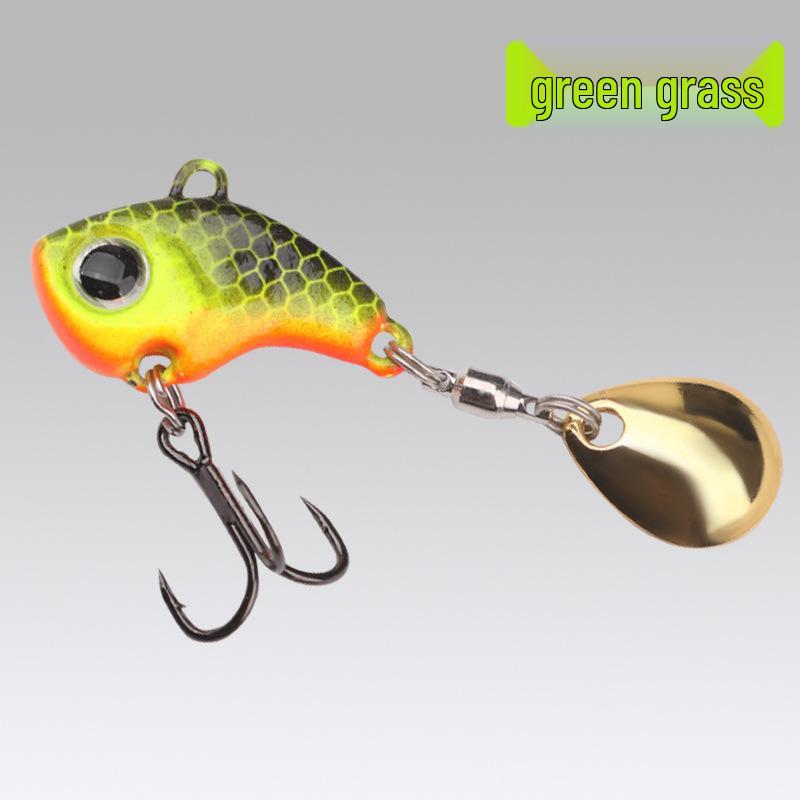 Быстро вращающаяся металлическая блесна-циклон VIB для морской и пресноводной рыбалки