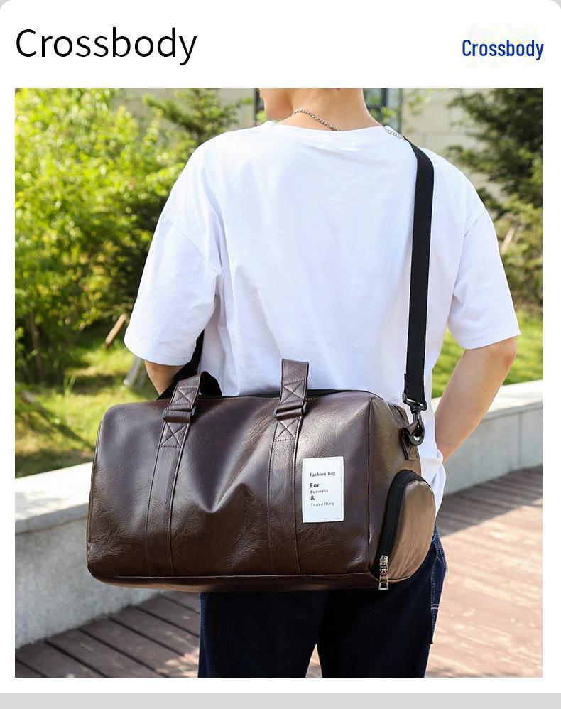 High-End Waterproof Travel Bag for Men & Women - Large-Capacity Fitness & Casual Shoulder Messenger Handbag