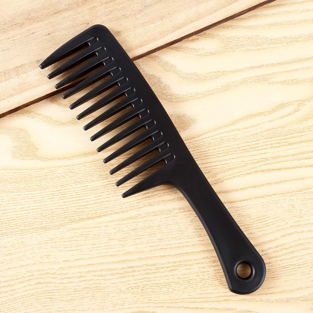 Heat Resistant Wide Tooth Comb Hair Accessories Wide Curly Hair Brush Portable Unisex
