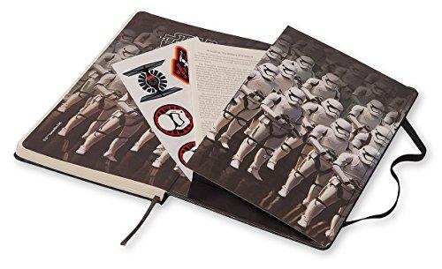 Moleskine Star Wars Vii Лимитированная серия Главный злодей Большая линованная записная книжка