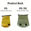 PVC Pack Waterproof PDry Bag 10L 20L 30L Swimming Backpack Surfing Boating Bag  Drifting Rafting