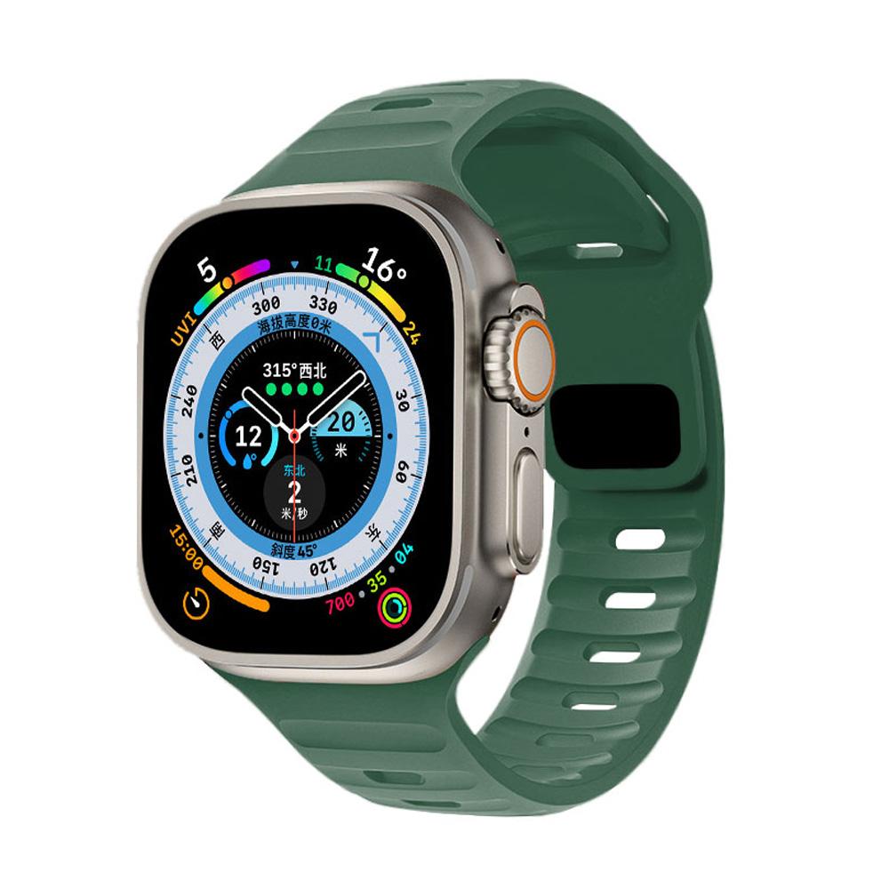 Спортивный ремешок для Apple Watch Band 44 мм, 49 мм, 45 мм, 42 мм, 41 мм, 40 мм, аксессуары, браслет Correa iwatch Series 8, 7, 6, 5, 4, 3 se ultra