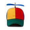 Adjustable Bamboo Dragonfly Cap Snapback Baseball Cap Funny Helicopter Propeller Hat  Boys Girls
