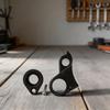 Черная отделка Алюминиевый CNC Кронштейн заднего переключателя Кронштейн под сквозную ось