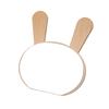 Cute Wooden Tabletop Mirror with Animal Makeup Cosmetic Beauty Animal Interior Gift [Queen-b] Design, Mirror, Mirror, Mirror, Mirror, (Rabbit)