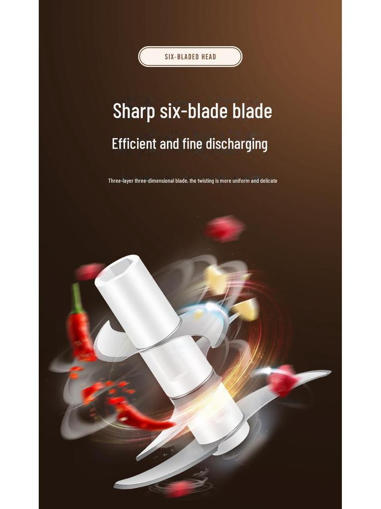 Электрическая чесночная измельчитель и пресс