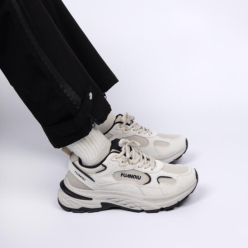 Global Platform Dad Shoes Men's ZHQ-ZL8867 Student Men's Shoes Trendy Versatile Men's Sports and Leisure Shoes