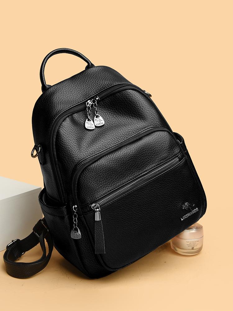 Style, Leather Backpack Women'S Backpack Multipurpose Travel Backpack, Women